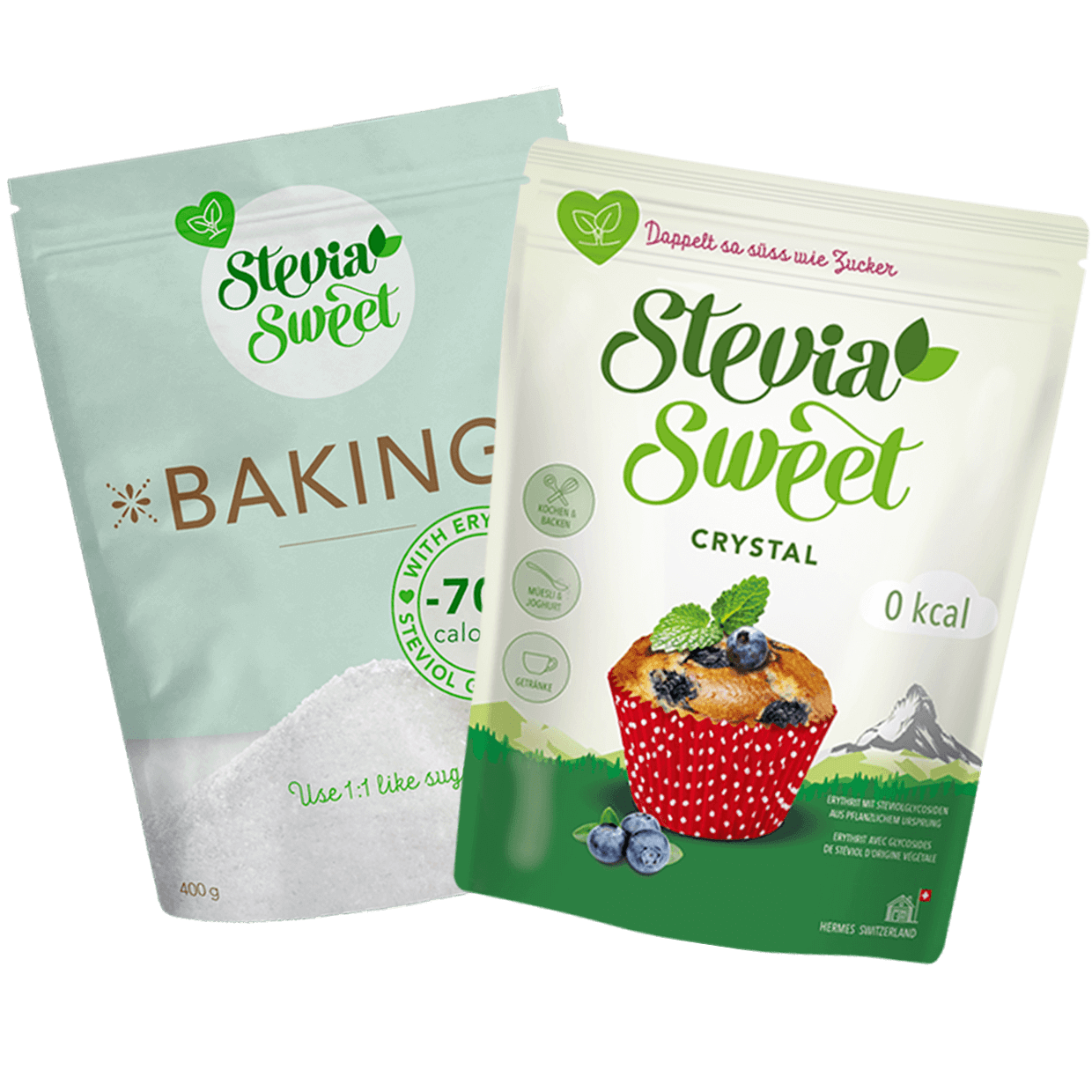 steviasweet backzucker crystal